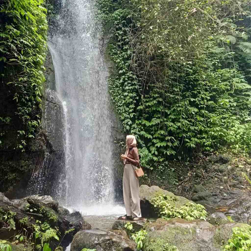 Objek Wisata Alam Air Terjun Tujuh Bidadari Jember Jawa&nbsp;Timur
