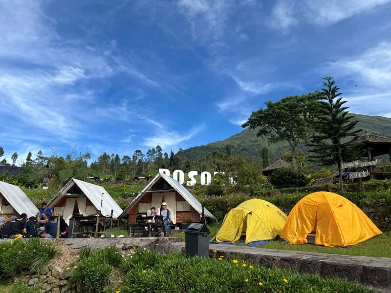 Posong Temanggung, Camping Menanti Golden Sunrise