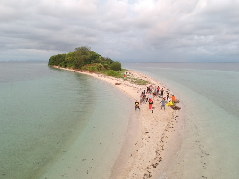 Pulau Langkadea, Pulau Tak Berpenghuni Yang Menawan